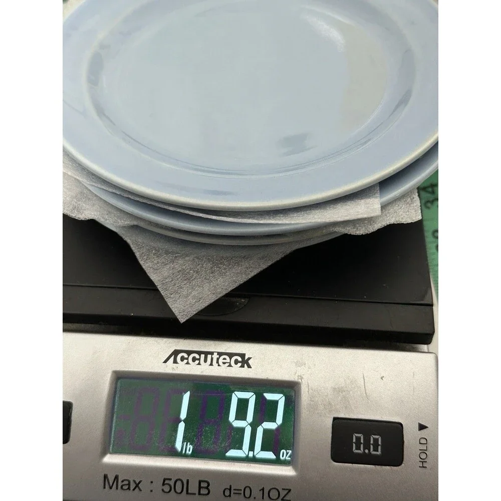 Vintage Luray Pastels 6.25” Bread Dessert Plate Blue Set of 4